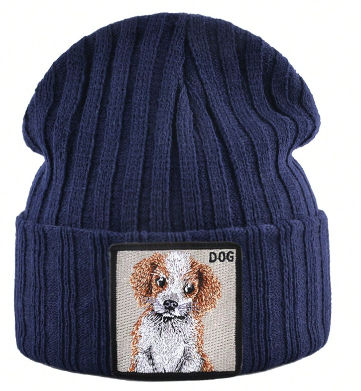 Mavi WildWear - Unisex Knitted Beanie: Dog Edition