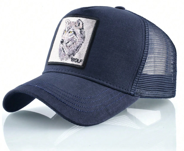 Mavi WildWear - Men's Baseball Cap: Animal Embroidery Edition